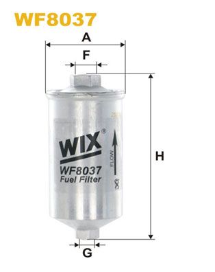 WIX FILTERS Polttoainesuodatin WF8037